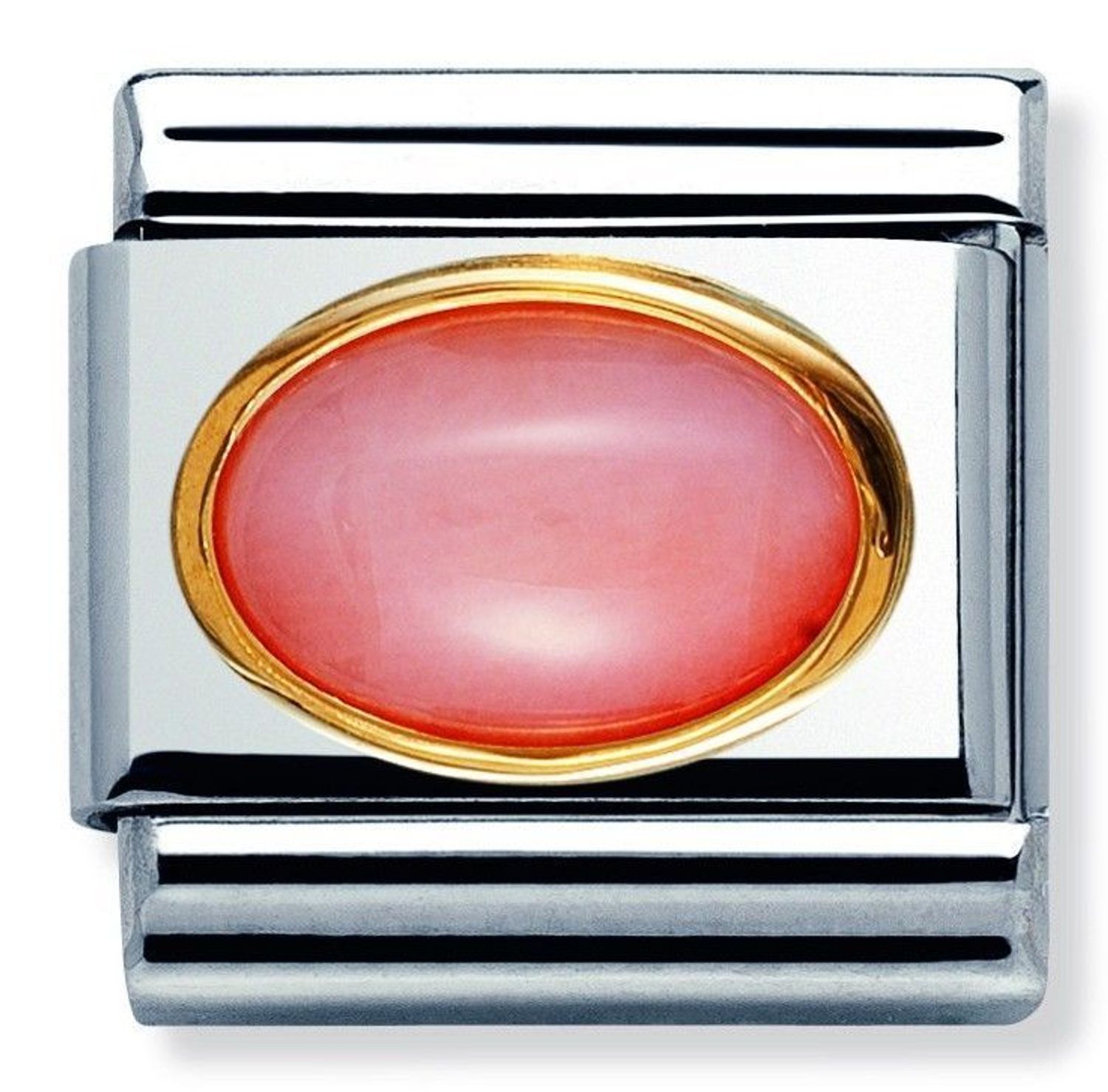 Nomination - Link 18K zawieszka złoto 'Różowy Koral' 030502 10 biżuteria nomination nomination zawieszki nomination baza.jpg